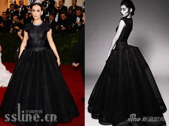 Maggie Q Zac Posen
